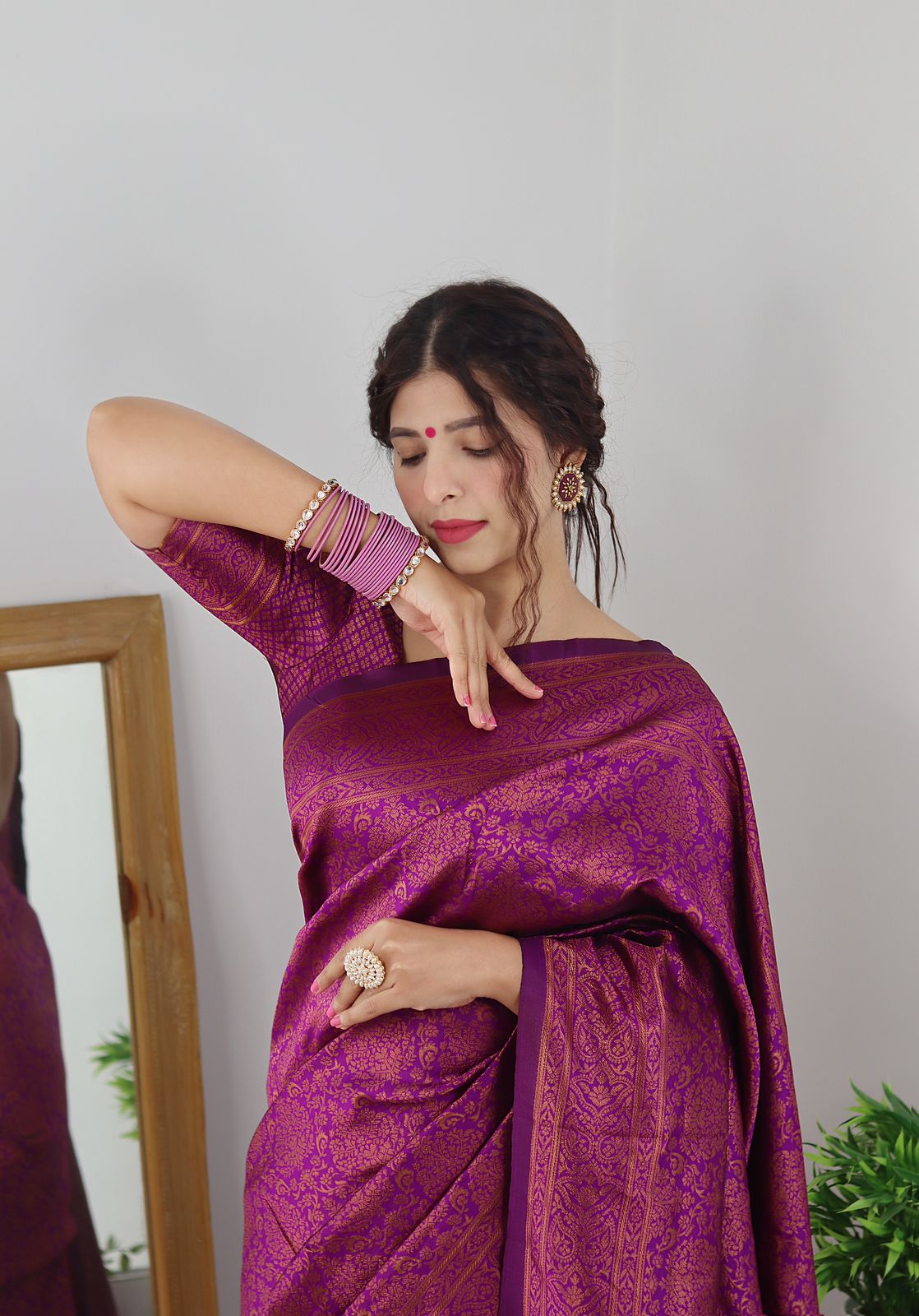 Bewitching Purple Color