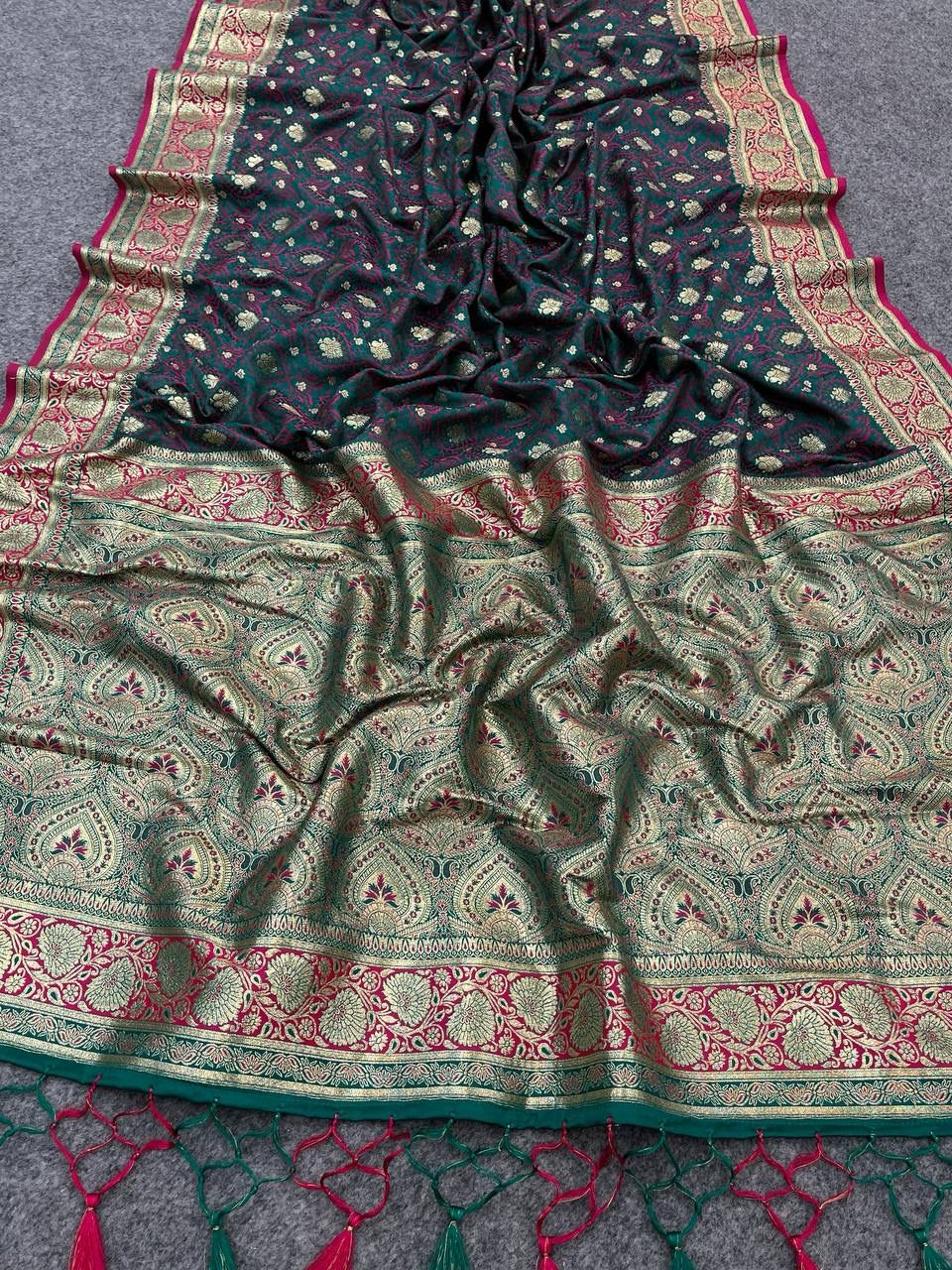 Dazzling Rama Green Color