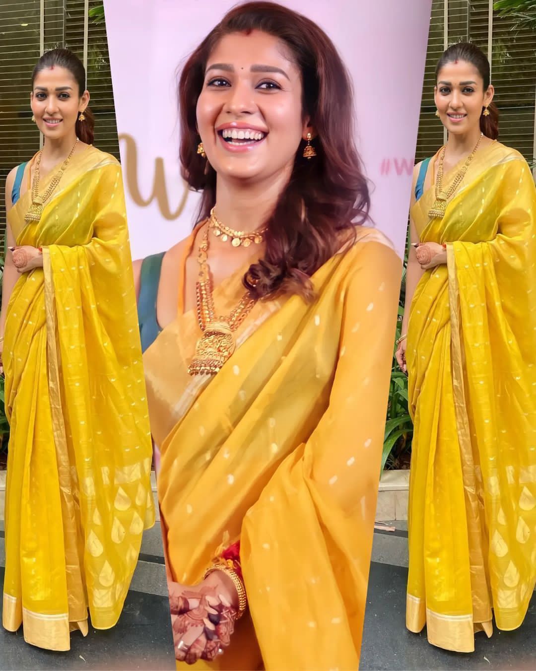 Bewitching Yellow Color Soft Lichi Silk Saree With Blouse Piece