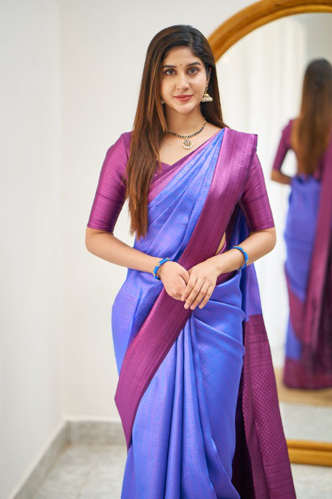 blouse royal blue color 