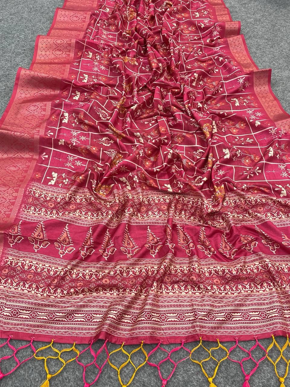 dazzling saree