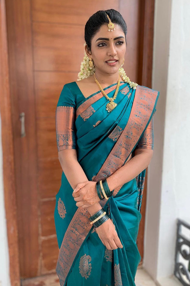 firozi colour sarees