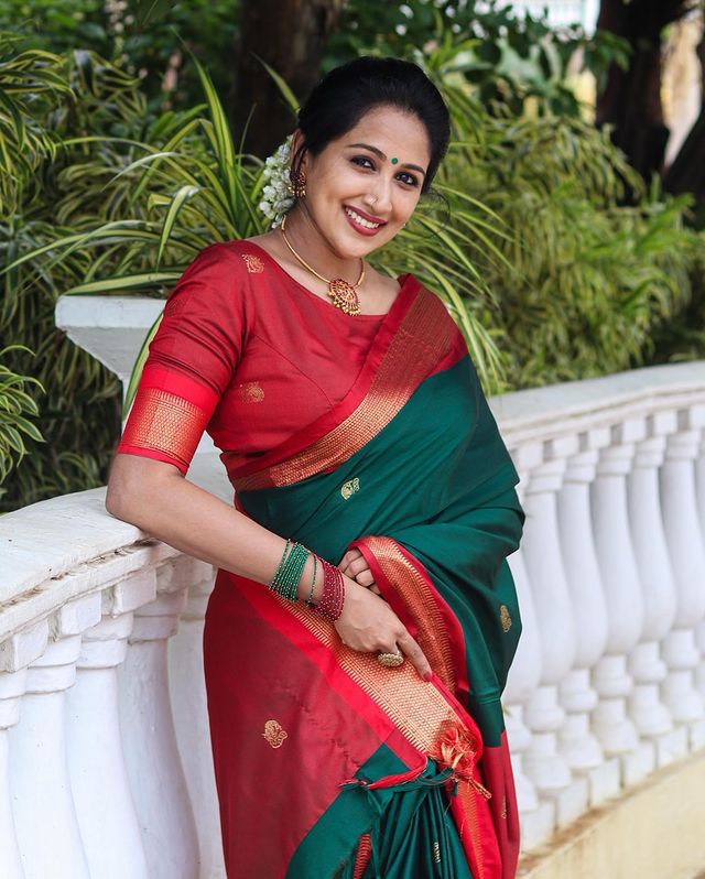 rama colour saree